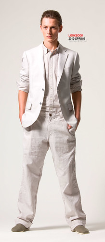 Jakob Hybholt for Uniqlo Lookbook 2010 Spring