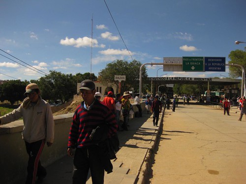 border crossing, Argentina to Bolivia