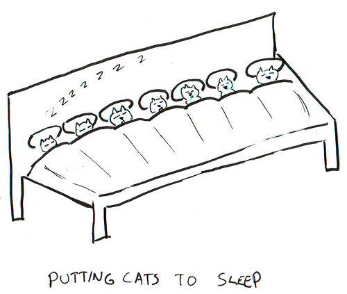 366 Cartoons - 357 - Putting Cats to Sleep