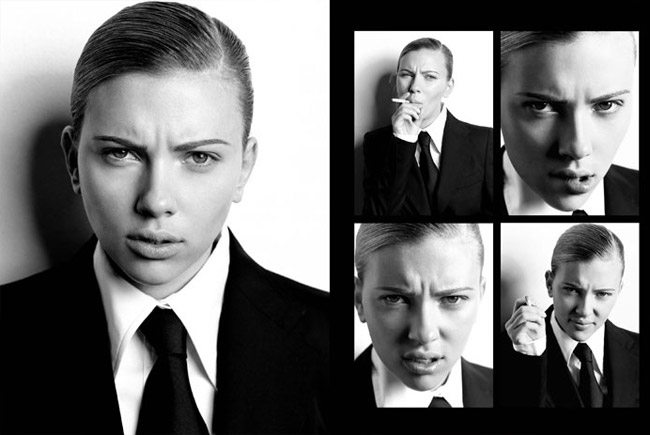 Scarlett Johansson by Russell Jamesl