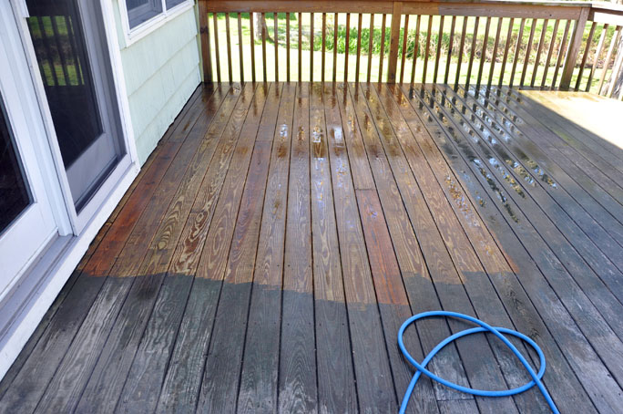 deck cleaning 2