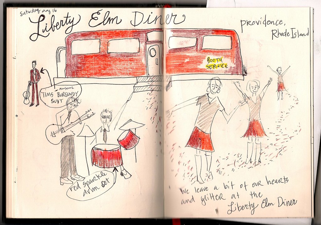 Tour Doodle 2009: Pages 6 & 7