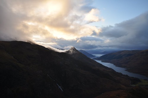 The Pap of Glencoe and Loch Levan