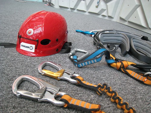 wall climbing safety gears