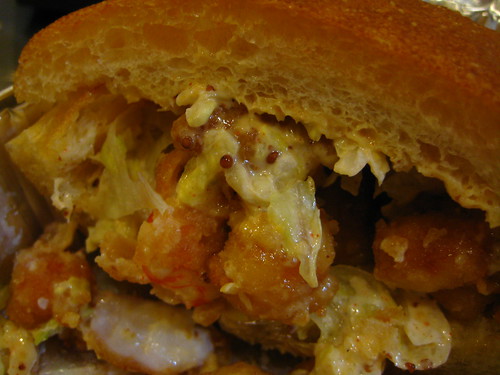 Rock Shrimp Sandwich