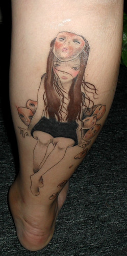 Audrey Kawasaki Tattoo 2