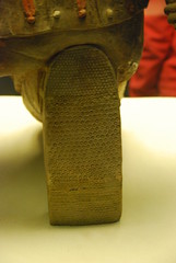 'Lucky Warrior' shoe detail