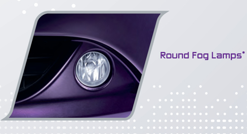 Perodua MyVi 2011 : Round Fog Lamps