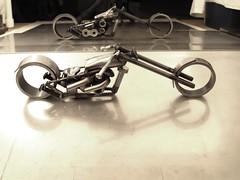 Metal Art Motorcycle number 101