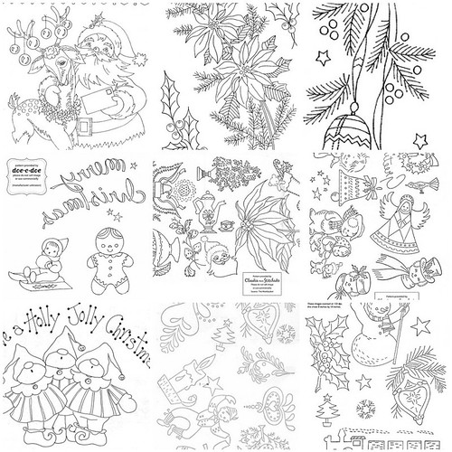 Holiday Embroidery Patterns - Part 2