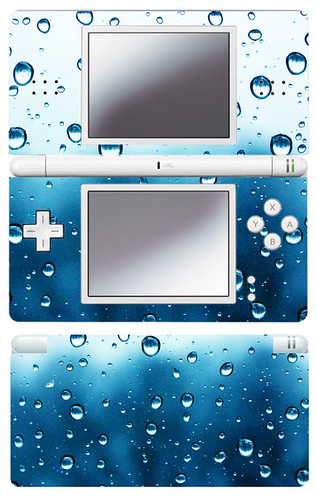 Twom skin personalizar nintendo DS Lite / DSi water by Twom Vinilos.