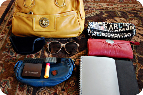"What's in my bag?" for my blog