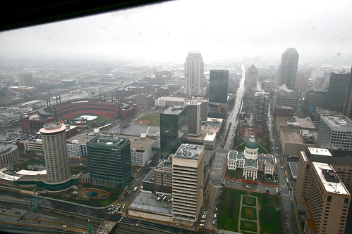 from atop the arch