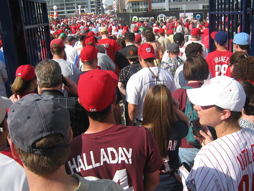 Too many Phillies fans...ugh