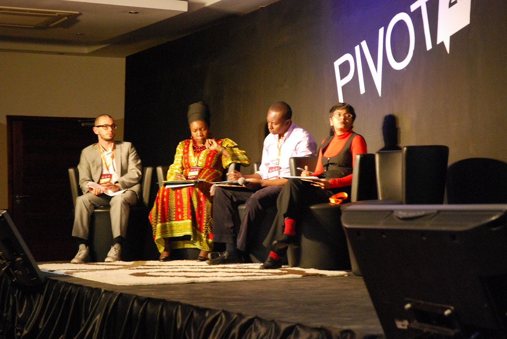 One of the judging panel at Pivot 25