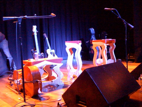 Stage before the show