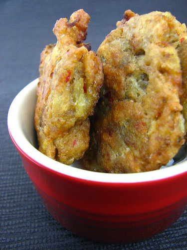 Indian Eggplant Fritters