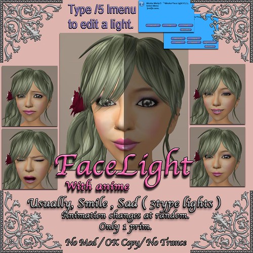 Face Light With Anime