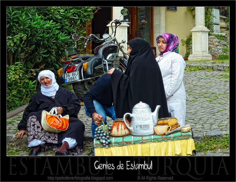 Gentes de Estambul - Venta de te ambulante