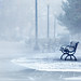 Wintery Bench by Mute*