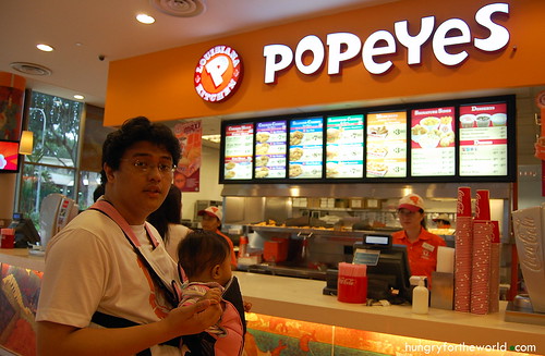 Popeyes at Singapore Flyer