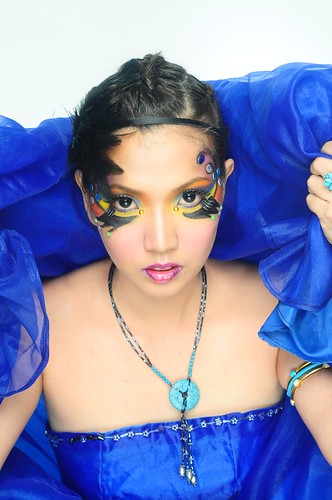 peacock inspired makeup. PEACOCK INSPIRED LOOK. Makeup: