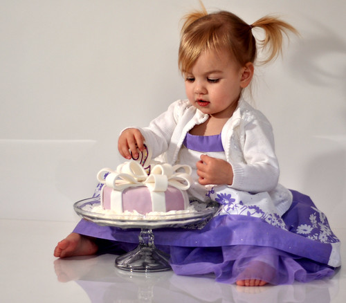 Child's birthday smash cake