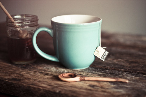 Come, let us have some tea and continue to talk about happy things