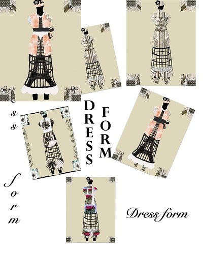 dress-form-collage-for-mosaic-monday