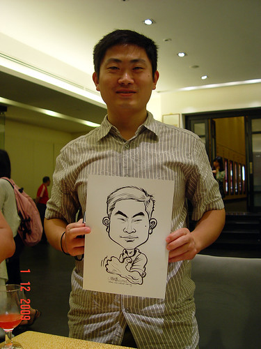 Caricature live sketching for Siam Express - 7