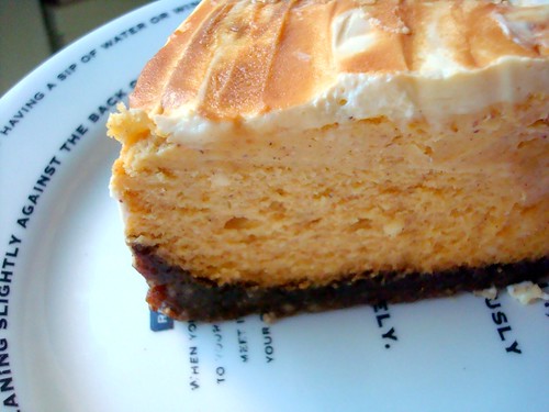 Pumpkin Caramel Cheesecake