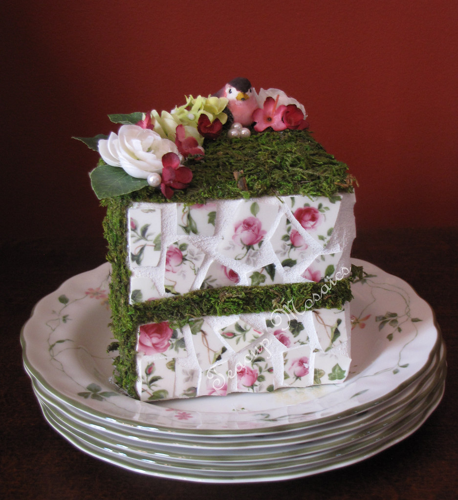 Garden Mosaic Cake