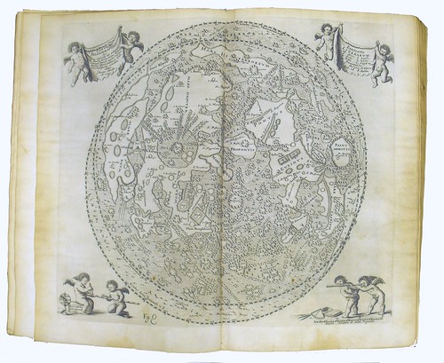 Map of the Moon from 'Selenographia'
