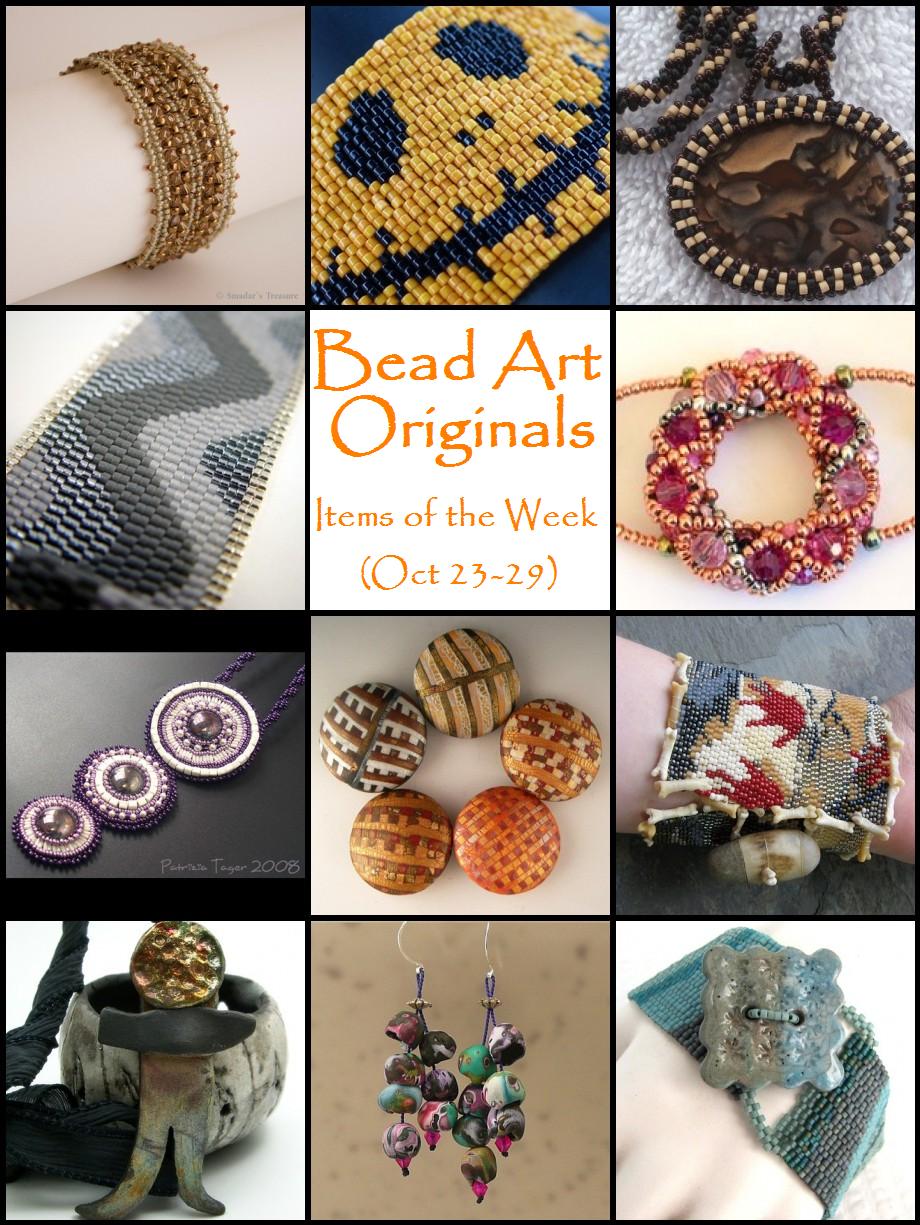 Bead Art Originals Items of the Week (Oct 23-29)