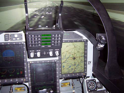 Airplane picture - JF-17 fighter cockpit