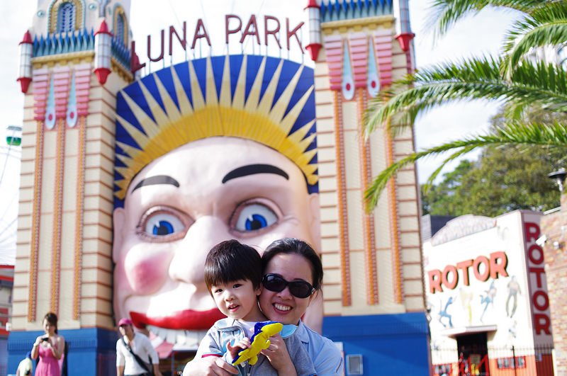 At Luna Park Entrance
