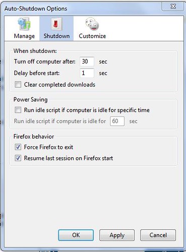 4222067729 241056e744 How to Shutdown Computer automatically Using Firefox Auto Shutdown Add on