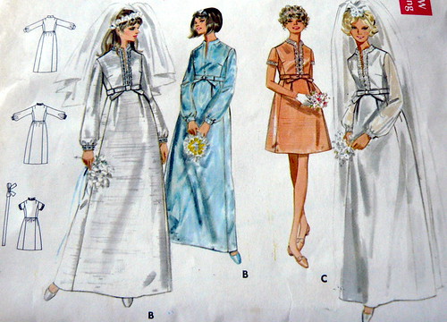 vogue wedding dress patterns. And Vogue, which my mom still