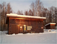 The Talkeetna, Alaska well house will soon get a new filtration system thanks to  USDA funding provided through the American Recovery and Reinvestment Act. 