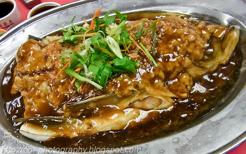 steamed soong yu in minced gingerR0011386 copy