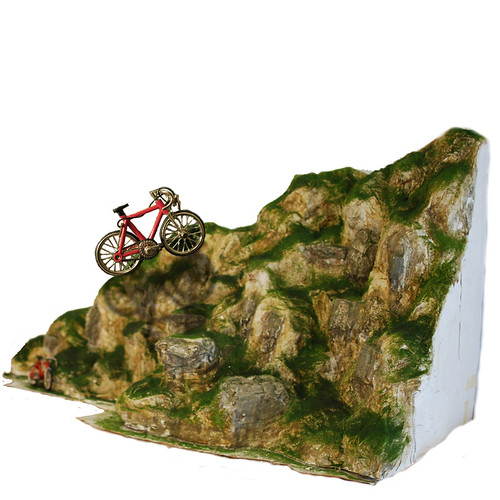 Bike Mountain Illustration