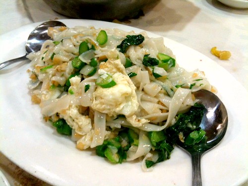 Stir Fried Flat Rice Noodles