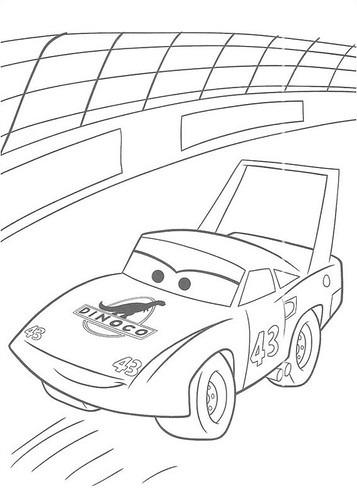 pixar cars coloring pages. pixar-cars-coloring-008 by .