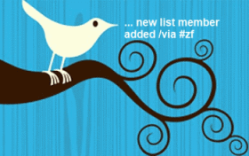Twitter lists with the Zend Framework