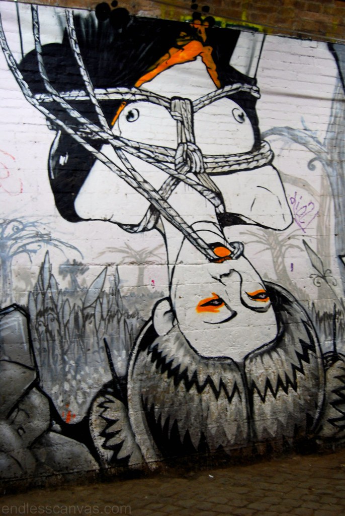 Street art graffiti mural squat rome italy. 