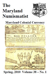 Maryland Numismatist Spring 2010 v38n1