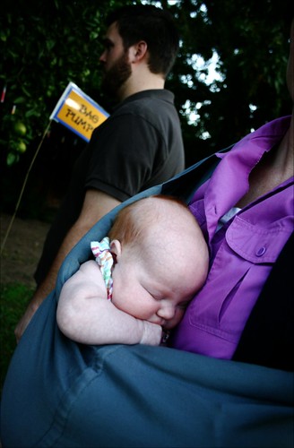 baby in a sling