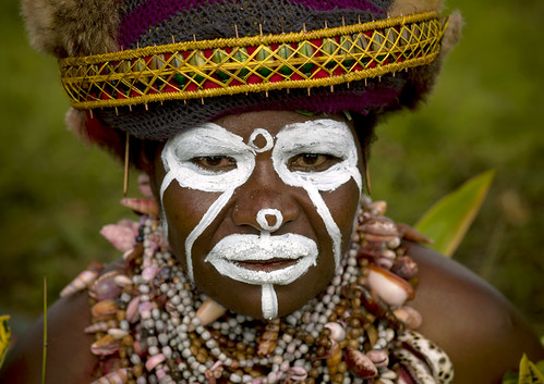 Hagener woman - Papua New Guinea