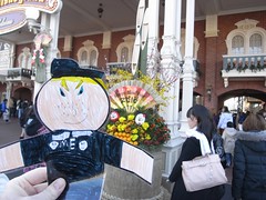 Tokyo Disneyland New Year's decorations