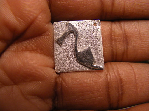 1st Metal Clay piece